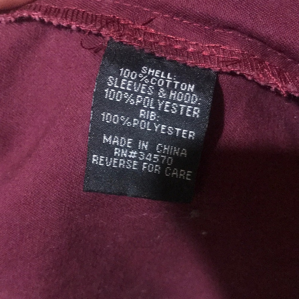 Maroon Utility Jacket - image 7